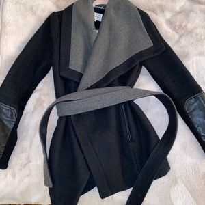 BCBG black belted coat